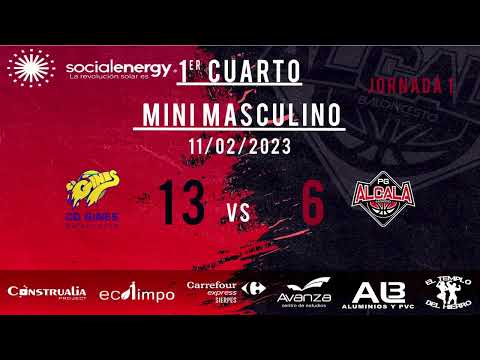 CD Gines Baloncesto Amarillo - PGAlcala (mini masculino) Jornada 1