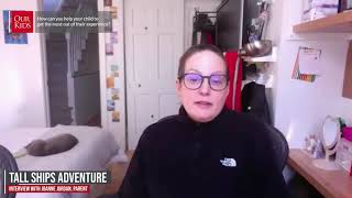 Tall Ships Adventure video review by Parent Joanne Jordan