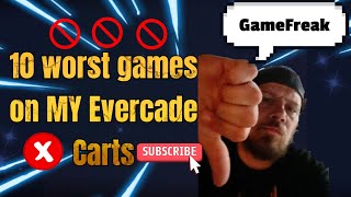 Evercade: 10 games that should have NEVER made it to a cartridge. #evercade #retrogaming