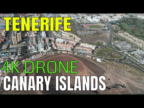 TENERIFE, CANARY ISLANDS: Costa Adeje, Arona, Tenerife South 🇪🇸 4K Drone