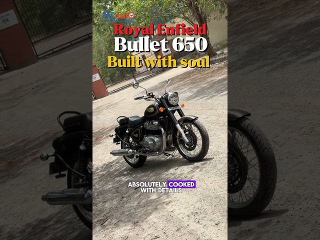 Attention to detail on the Bullet 650 is epic!