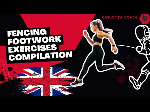 Fencing footwork exercises n.2 #fencing #exercises #training