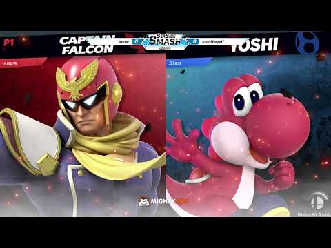SeaSideSmash #2: Snow (Captain Falcon) vs StanTheYeti (Yoshi) – LR3 Smash Ultimate
