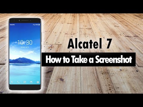 Alcatel 7 How to Take a Screenshot