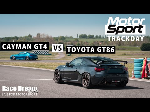 Toyota GT86 vs Porsche Cayman GT4 on Magny-Cours Club - Motorsport Mag Trackday + Best lap