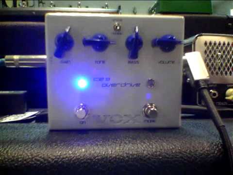Vox ICE9 Joe Satriani sig. Overdrive (demo)