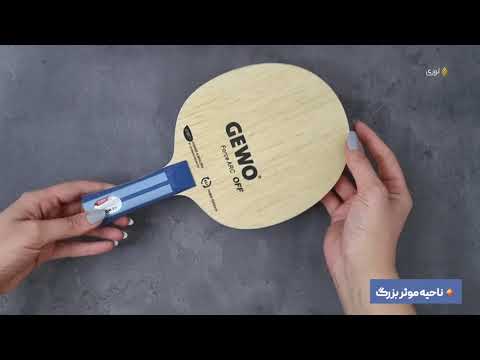 Gewo force arc ping pong racket review 2023