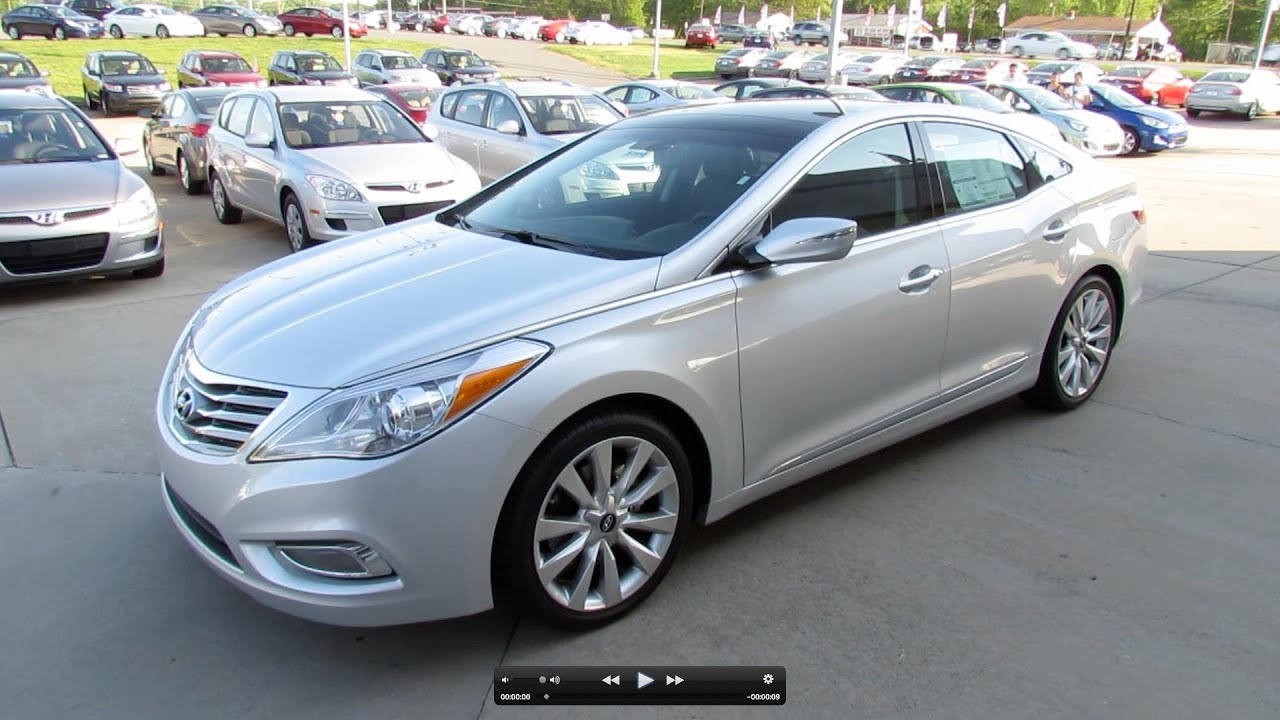 2012 Hyundai Azera (Technology Group) Start Up, Exhaust, and In Depth Review