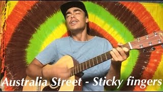 Australia Street - Sticky Fingers cover