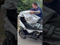 SEFIS Outdoor Premium motorcycle with topcase cover
