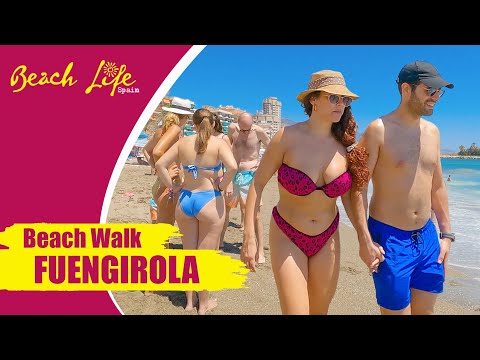 Beach walk Spain | Playa Fuengirola | Málaga | Costa del Sol