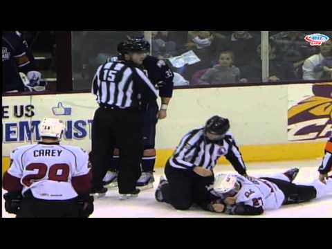 Ben Eager vs Guillaume Desbiens