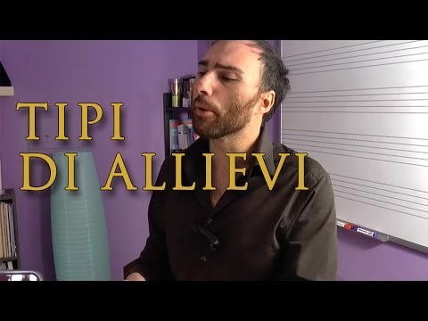 I VARI TIPI DI ALLIEVI DI PIANOFORTE