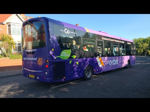 *BACK IN SERVICE* East Gateshead Orbit 51 - Go North East 5445 - NK66 EVF