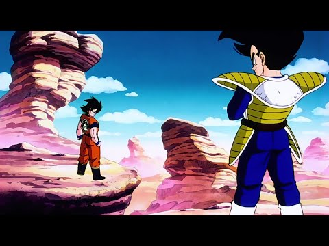 Goku vs Vegeta(Saiyan Saga)