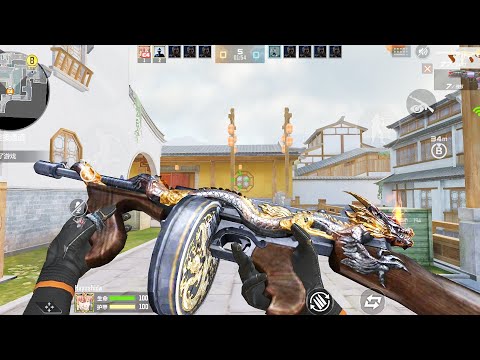 Crossfire Mobile VIP Thompson Infernal Dragon Gameplay