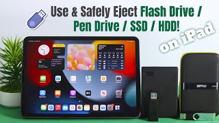 How to Use & Safely Eject Flash Drive on iPad Pro/Air/Mini!