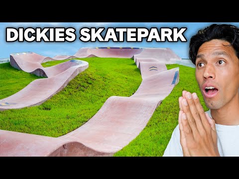 Skating Dickie's Unusual Skatepark In Texas