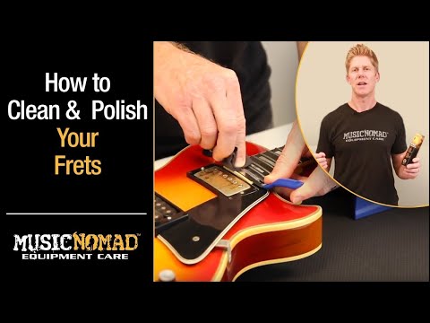 Music Nomad MN 124 Frine Fret Polishing Kit W/ 3 Fret Guards and Cloth image 2