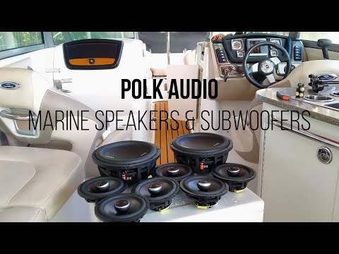 Polk Audio Marine Speakers & Subwoofers installed on Chaparral Sunesta 264 Luxury Deck Boat