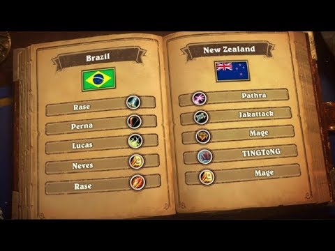 Brazil vs New Zealand – Semifinals 2 – 2018 Hearthstone Global Games - BlizzCon