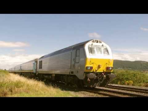 Prestatyn 10.8.2015 - 67014 as replacement loco on Manchester Wag service