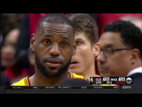 New SportsCenter  Cavaliers vs Wizards   LeBron James Makes Craziest Shot Of His Career