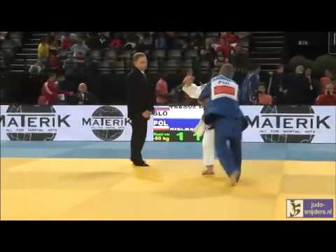 Judo 2014 European Championships Montpellier: Trbovc (SLO) - Kielbasinski (POL) [-60kg]