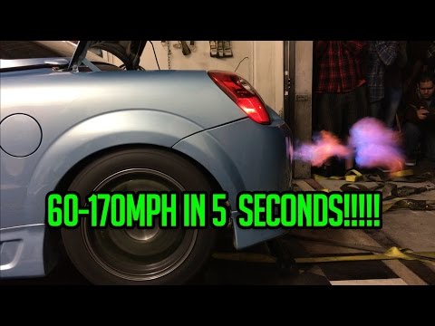 170mph in a 900hp K20 swapped MR2