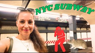How DANGEROUS Is Riding The Subway in NYC?  New York City Subway Safety Report | NYC Transport