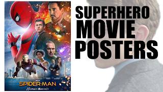 reviewing superhero movie posters prt1