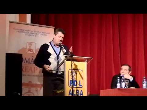 Horea Bardas la intalnirea cu Vasile Blaga de la Alba Iulia