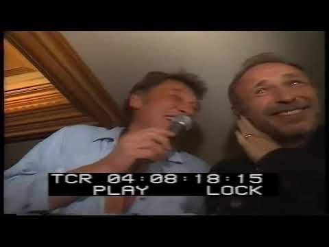 Johnny Hallyday & Vincent Palmer et Pierre Richard  -  Whole Lotta Shakin' Goin' On' ( Val d'Isère )