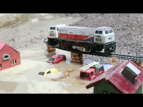 Diorama Dam Breach  | Double Floods Disaster