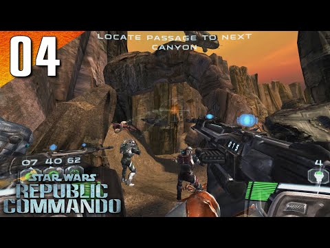 Republic Commando: 100% (Hard) Walkthrough Part 4 - Advance to the Core Ship (No Commentary)