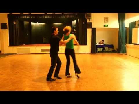 2015 Julie G and Peter - Intermediate Ceroc Class at CMJ Forestville 13/1/15