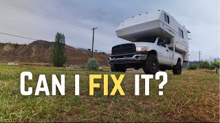 My Biggest FAILURE On My Northern Lite Yet. Living in a Truck Camper Across British Columbias Desert
