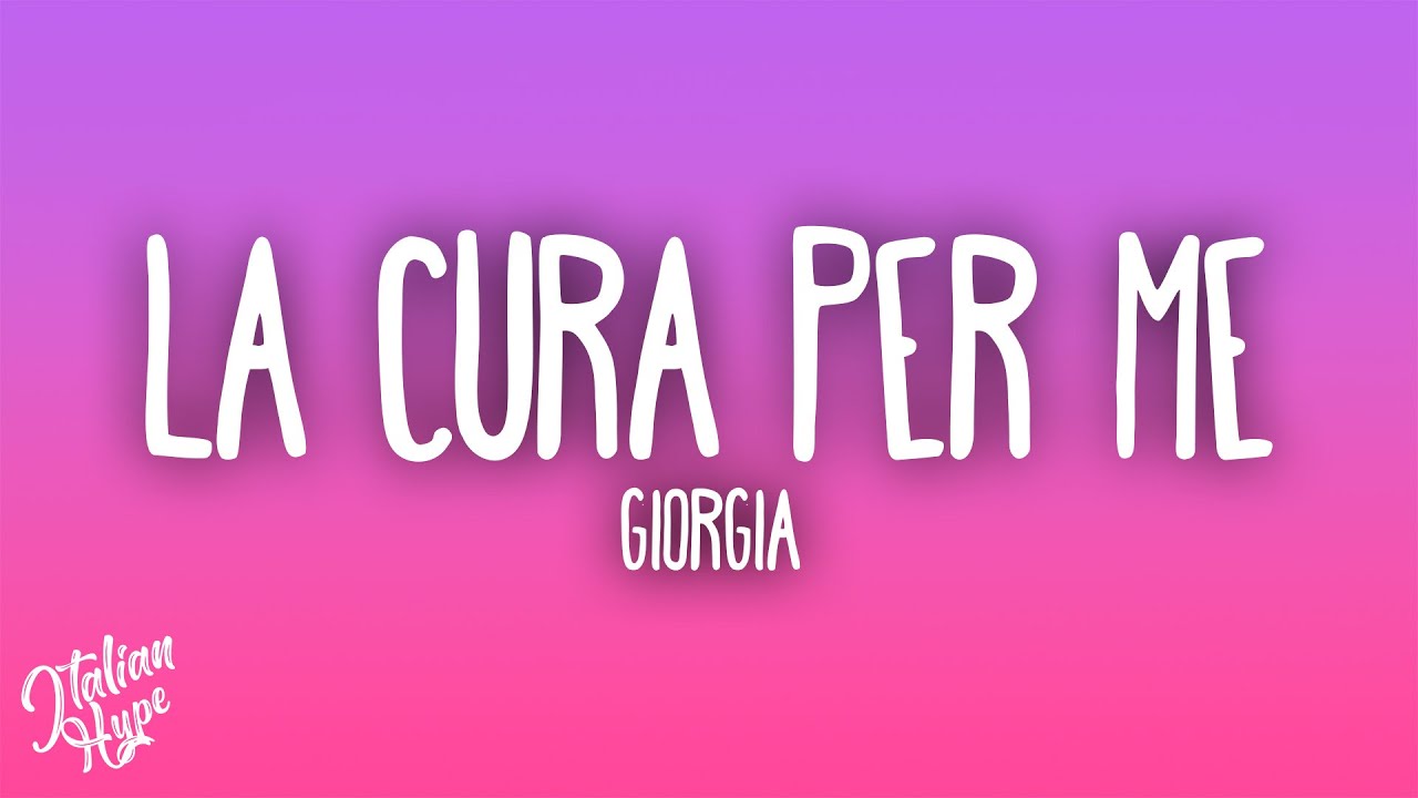 Giorgia - La Cura Per Me (Sanremo 2025)