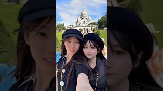 女子大生2人で海外旅行✈️inフランス🇫🇷#大学生 #海外 #旅行 #shorts