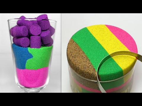 Best of 2025, Very Satisfying and Relaxing,  Kinetic Sand ASMR, Part 3