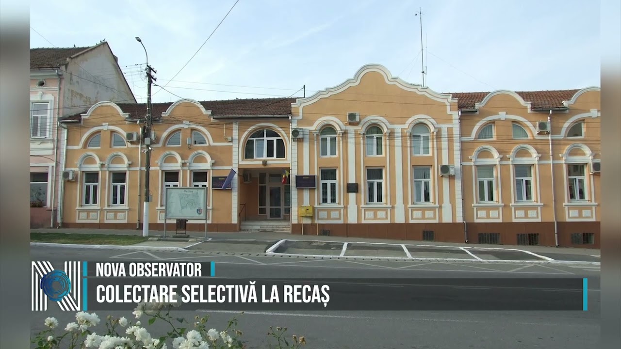 COLECTARE SELECTIVĂ LA RECAȘ
