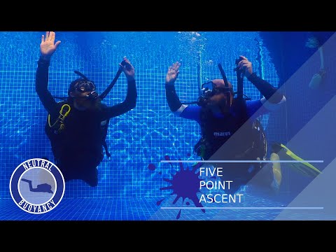 How to Do the Five Point Ascent without Bottom Contact 🤿 PADI Divemaster Skills
