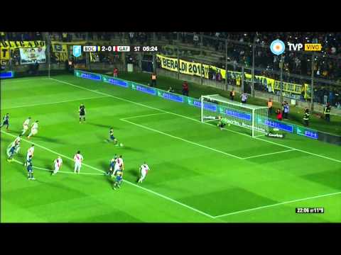 Gol de Tevez (3-0) / Boca Juniors 4 - 0 Guaraní (AF) - 8vos de Final Copa Argentina 2015