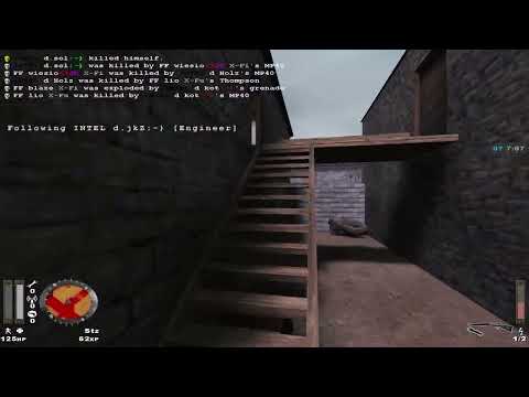 ET: Dignitas vs Fear Factory X-Fi - ET QCup WB Semi-Finals - Splodge Shoutcast [Enemy Territory]