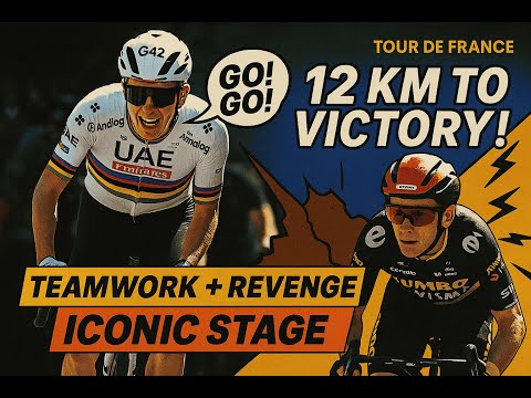 Pogacar Crushes Vingegaard | Unforgettable Final 12 KM of Hautacam