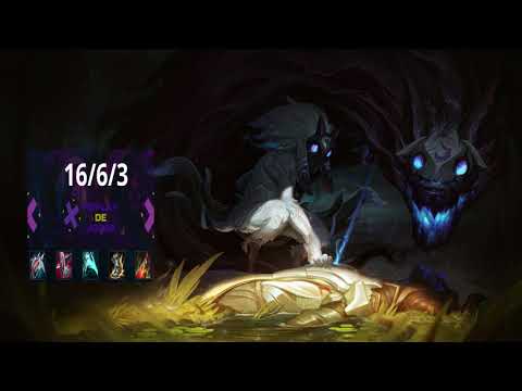 KINDRED MID VS AHRI - CHALLENGER LOL | REPLAY DE JOGOS