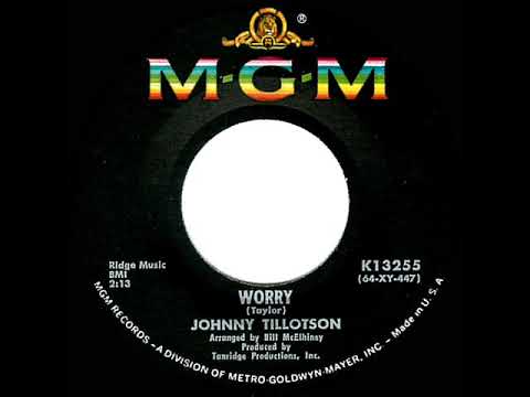1964 HITS ARCHIVE: Worry - Johnny Tillotson