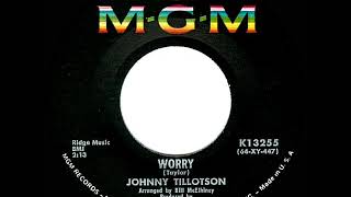 1964 HITS ARCHIVE: Worry - Johnny Tillotson