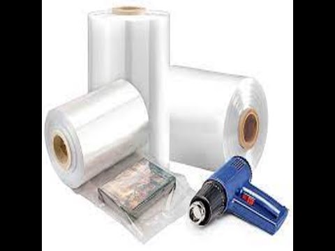 White Plain Ldpe Shrink Film, For Packaging, Packaging Type: Roll