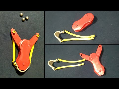 Como Fazer Estilingue PVC Dobrável. (Slingshot)